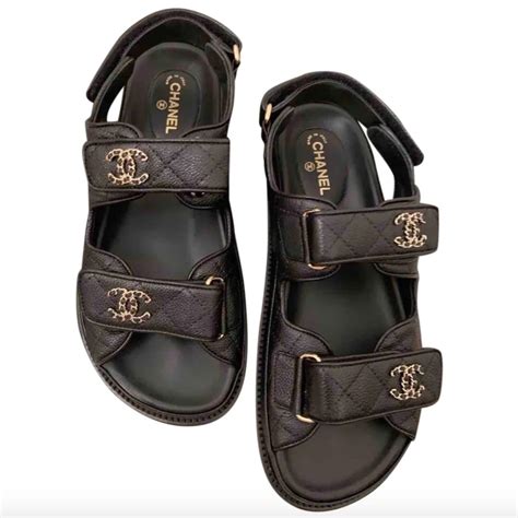 replica chanel dad sandals|Chanel dad sandals 2020 price.